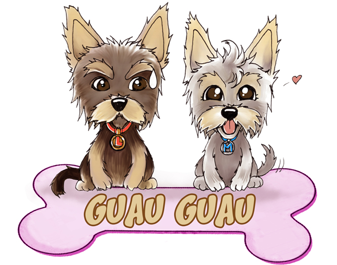 GUAU GUAU Website :: Javi Cuho & Van Duran
