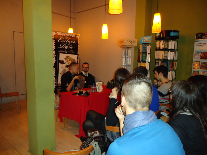 Presentación Librería Antinovs - Barcelona